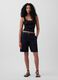 Stretch cotton-modal shorts_0
