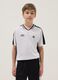 Black and white set with T-shirt and shorts_2