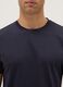 Blue pure cotton T-shirt regular fit_1