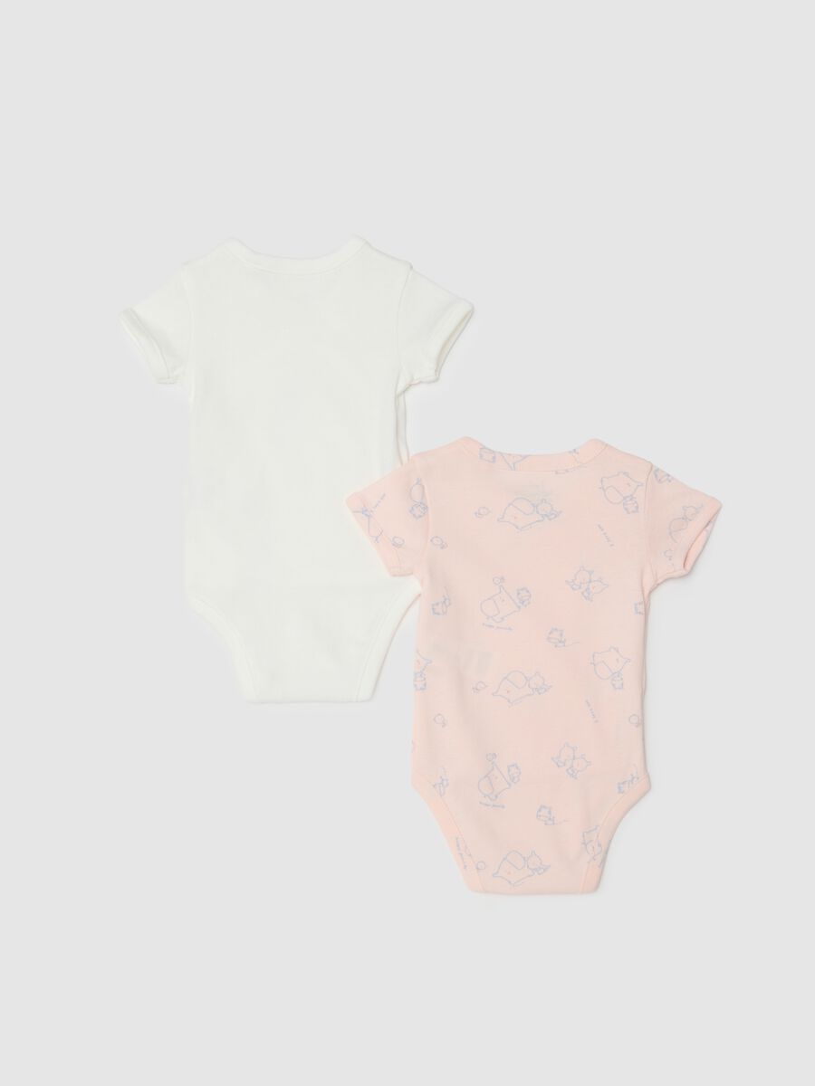 Bipack body in puro cotone multicolor per neonate_1