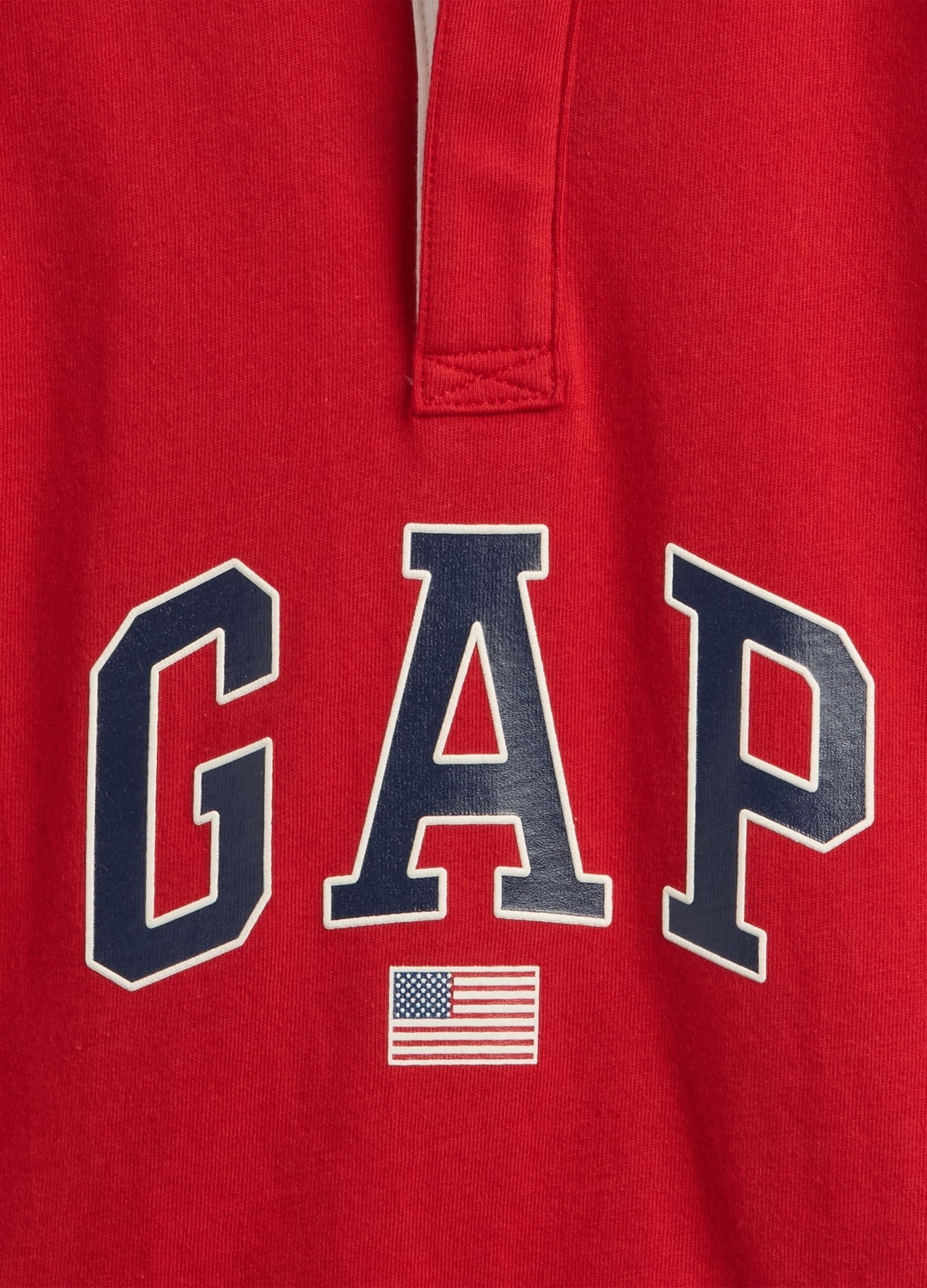 Short Sleeve Red Cotton T-shirt
