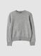 Grey pure wool long-sleeve jumper, regular fit_0