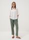 White viscose-blend shirt_1