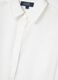 White crepe shirt with classic collar_5