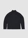 Technical Half-Zip Sweater &ndash; Fitted Black_0