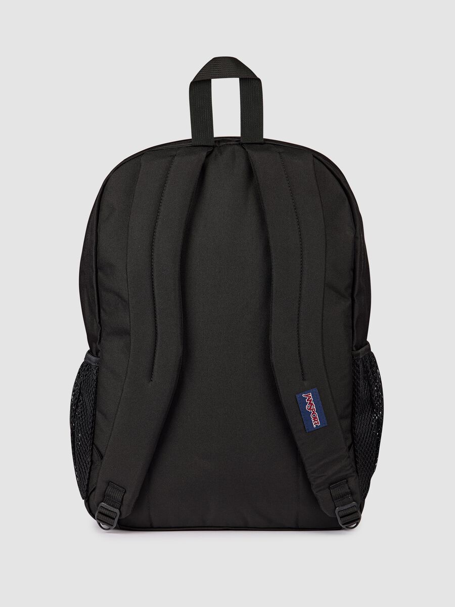 Black backpack with external pockets_2