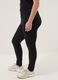 Black skinny fit leggings in stretch cotton_3