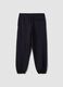 Men&rsquo;s midnight blue relaxed-fit stretch joggers_1