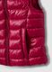 Girls&rsquo; red padded gilet with hood and zip_3