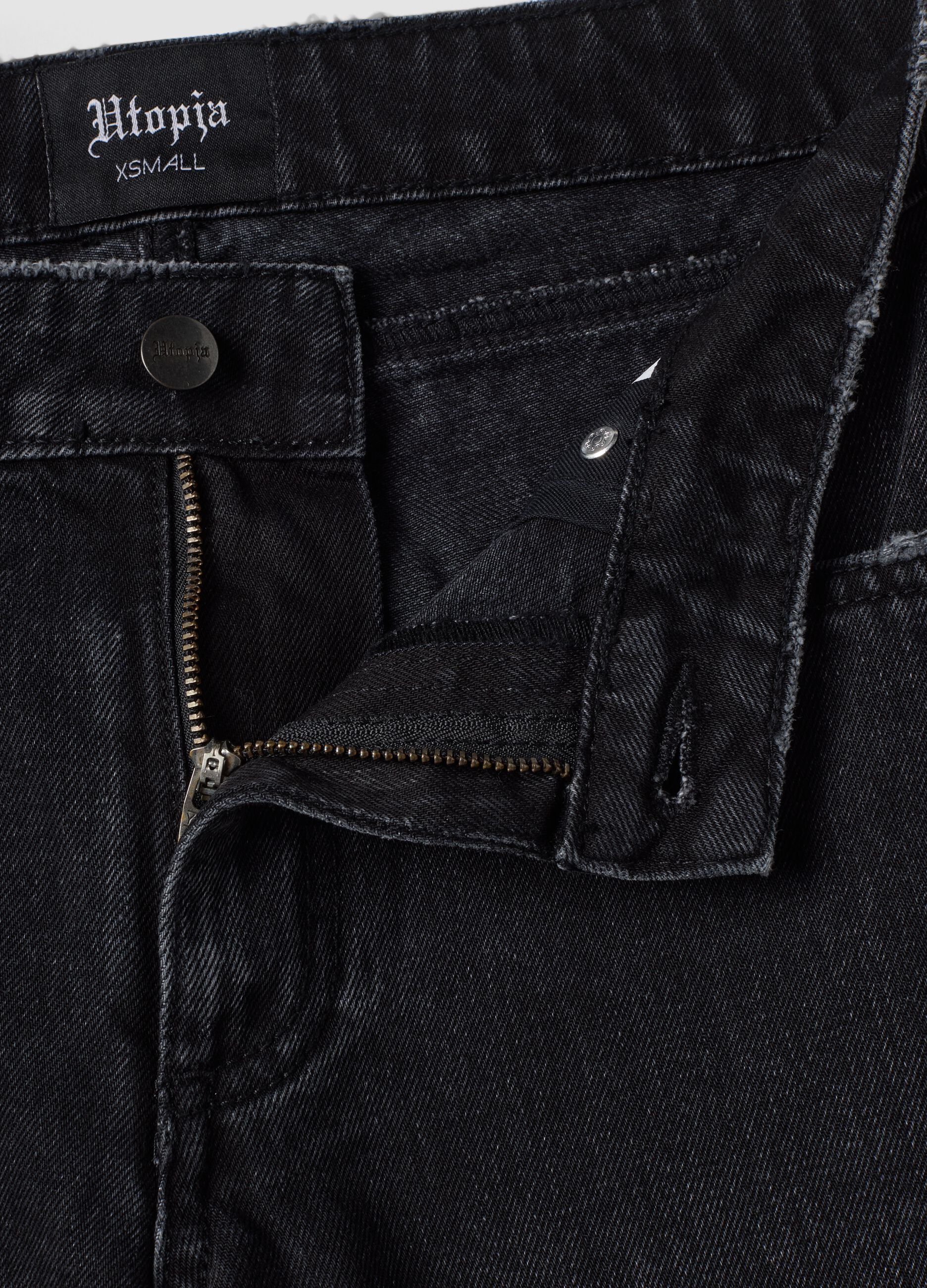 Barrel Black Denim