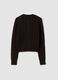 Brown cable-knit wool-blend cardigan_2