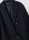 Blue stretch-viscose double-breasted blazer, regular fit_5