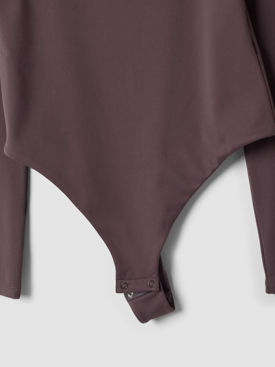 Body malva in tessuto elasticizzato traspirante con scollo ampio ALTAVIA STUDIO_8