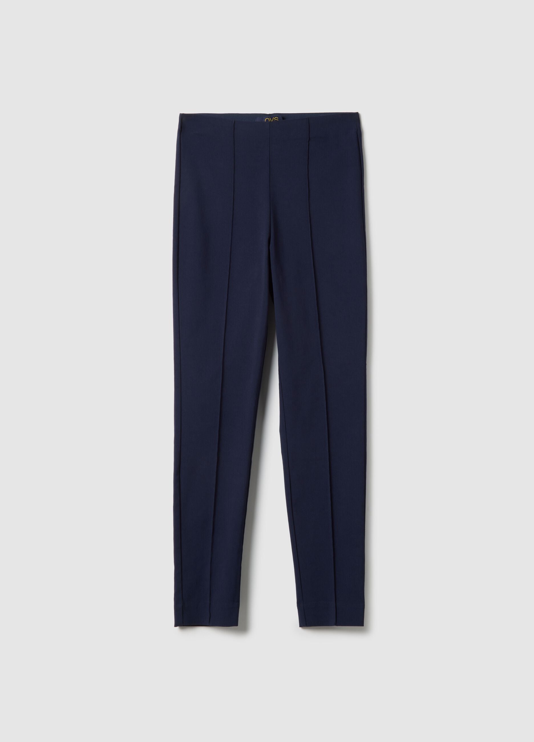 Blue Slim Fit Treggings