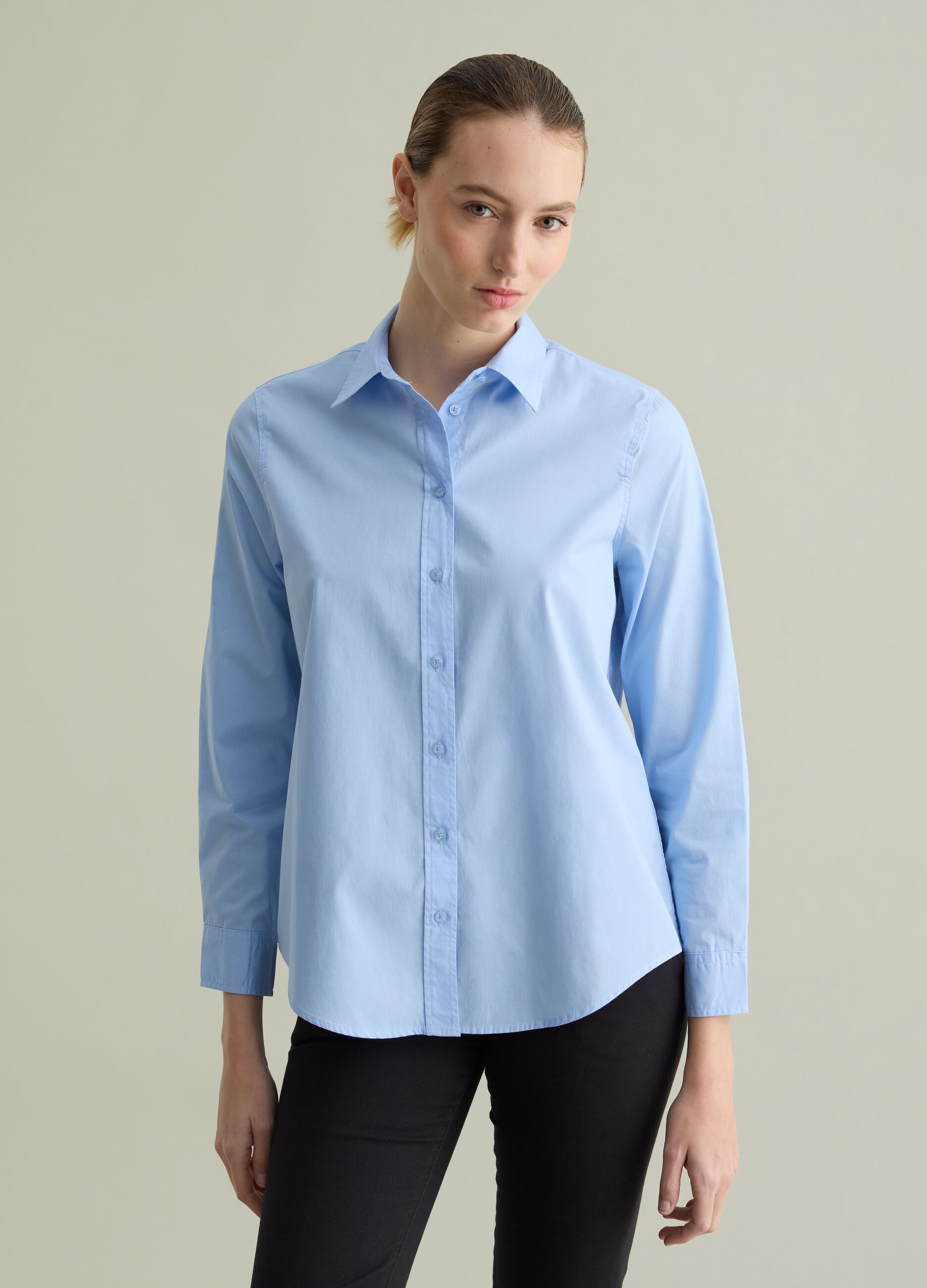 Poplin shirt