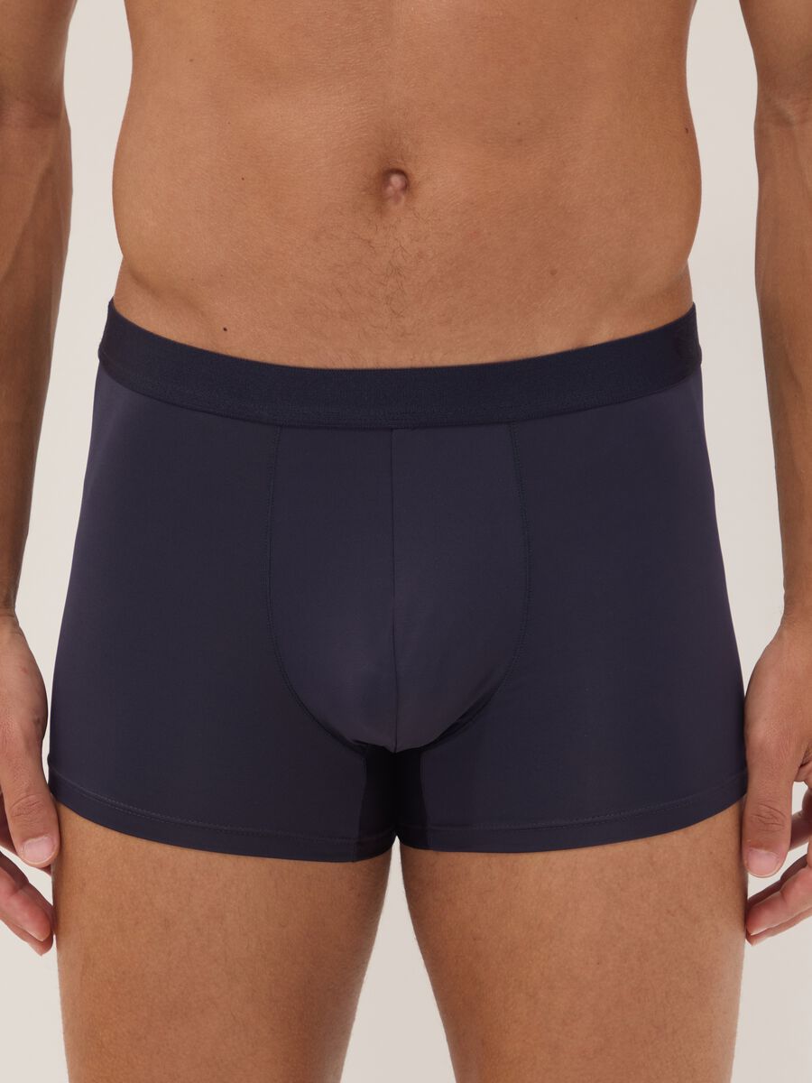 3-pack of blue stretch microfibre boxers_1