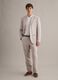 Blazer in puro lino beige slim fit_1
