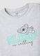 Grey organic cotton and viscose blend pyjamas with crew neck and koala print_2