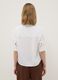 Regular fit white pure viscose shirt_2