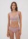 Pink stretch-fabric bra with removable padding_1