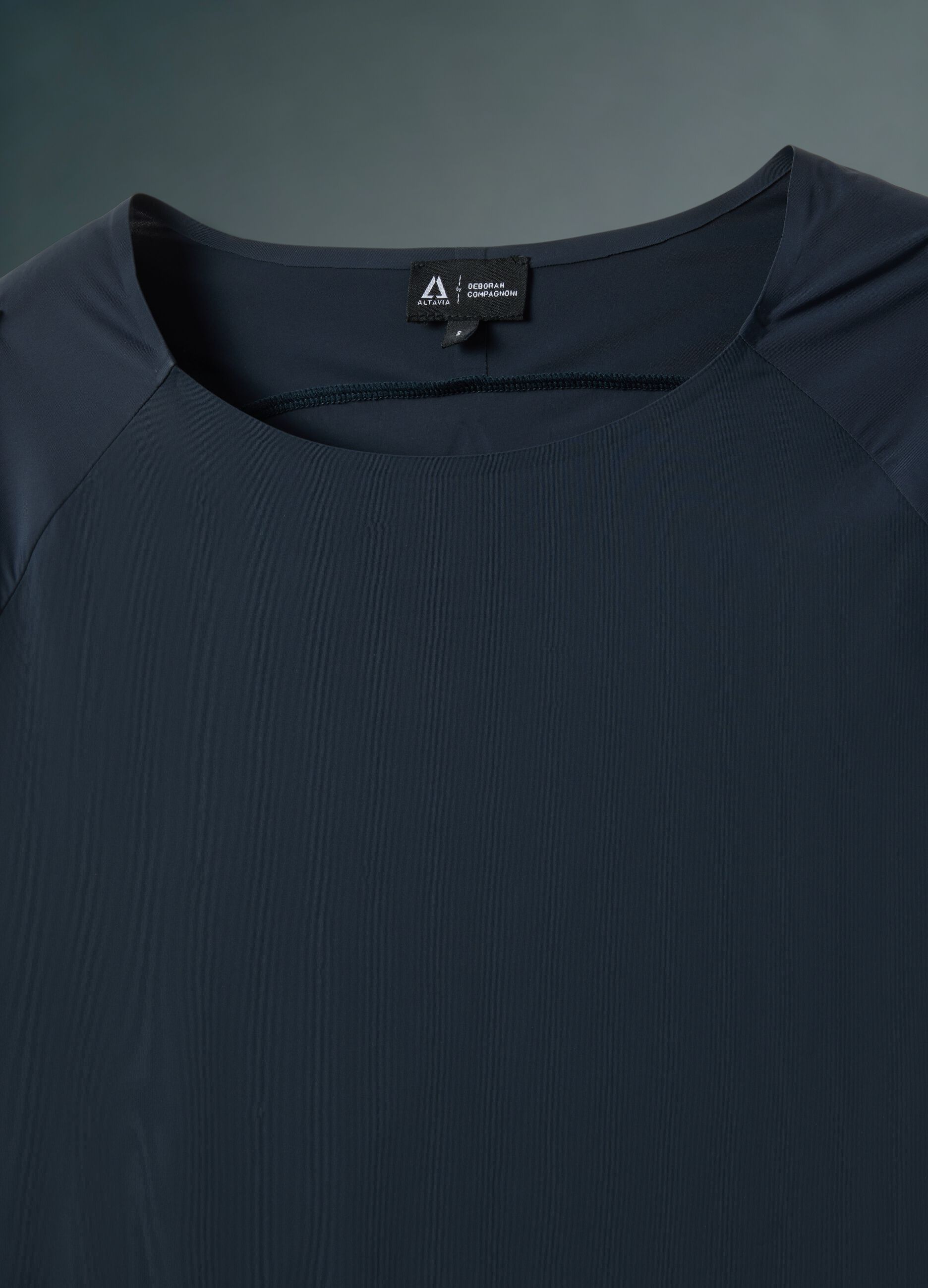 Technical T-shirt with side inserts ALTAVIA WITH DEBORAH COMPAGNONI