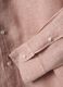 Slim Fit Long Sleeve Pink Pure Linen Shirt_5