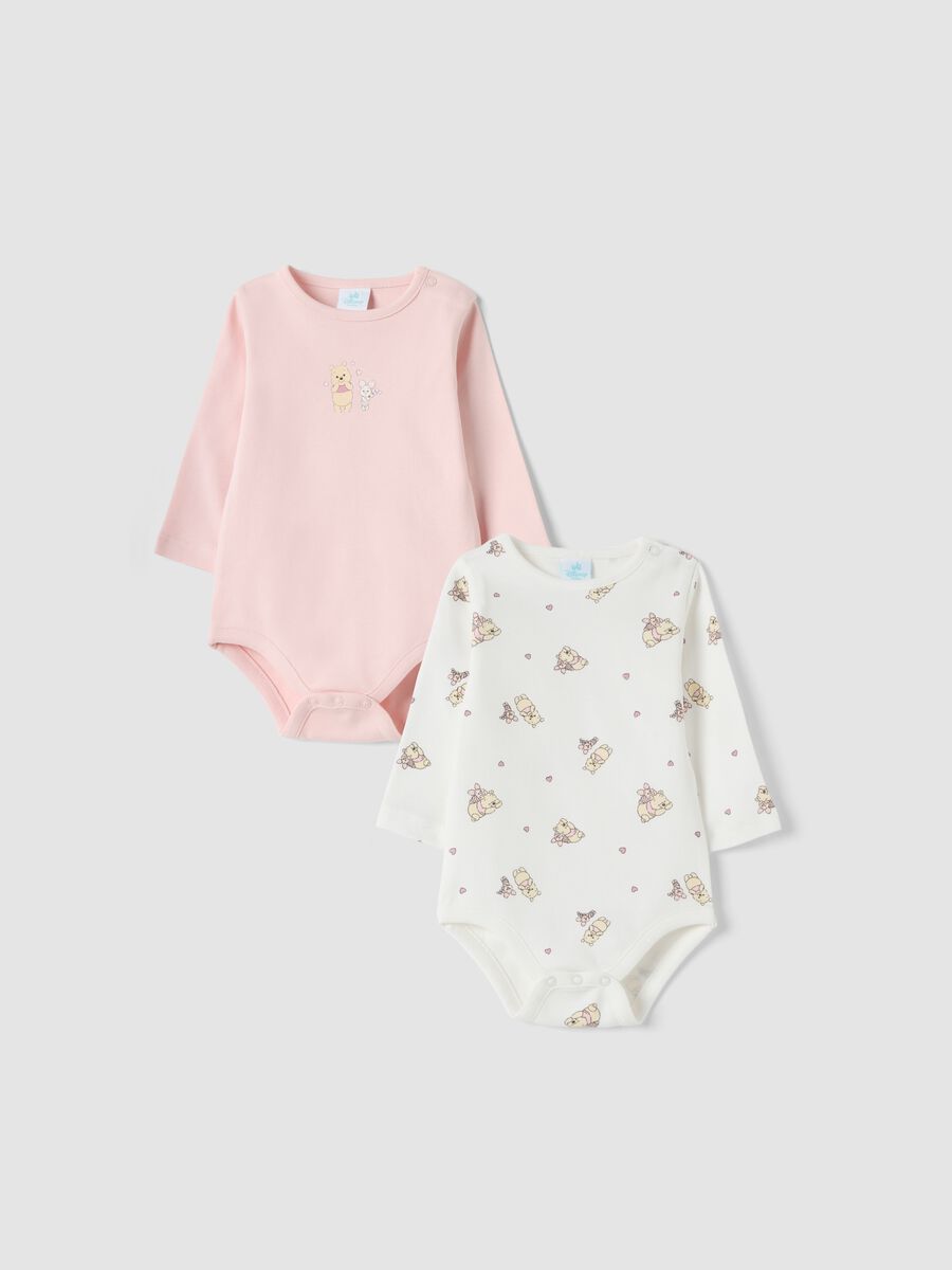 2-pack organic cotton bodysuits with Winnie the Pooh print_0