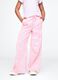 Pink wide-leg trousers with drawstring_1