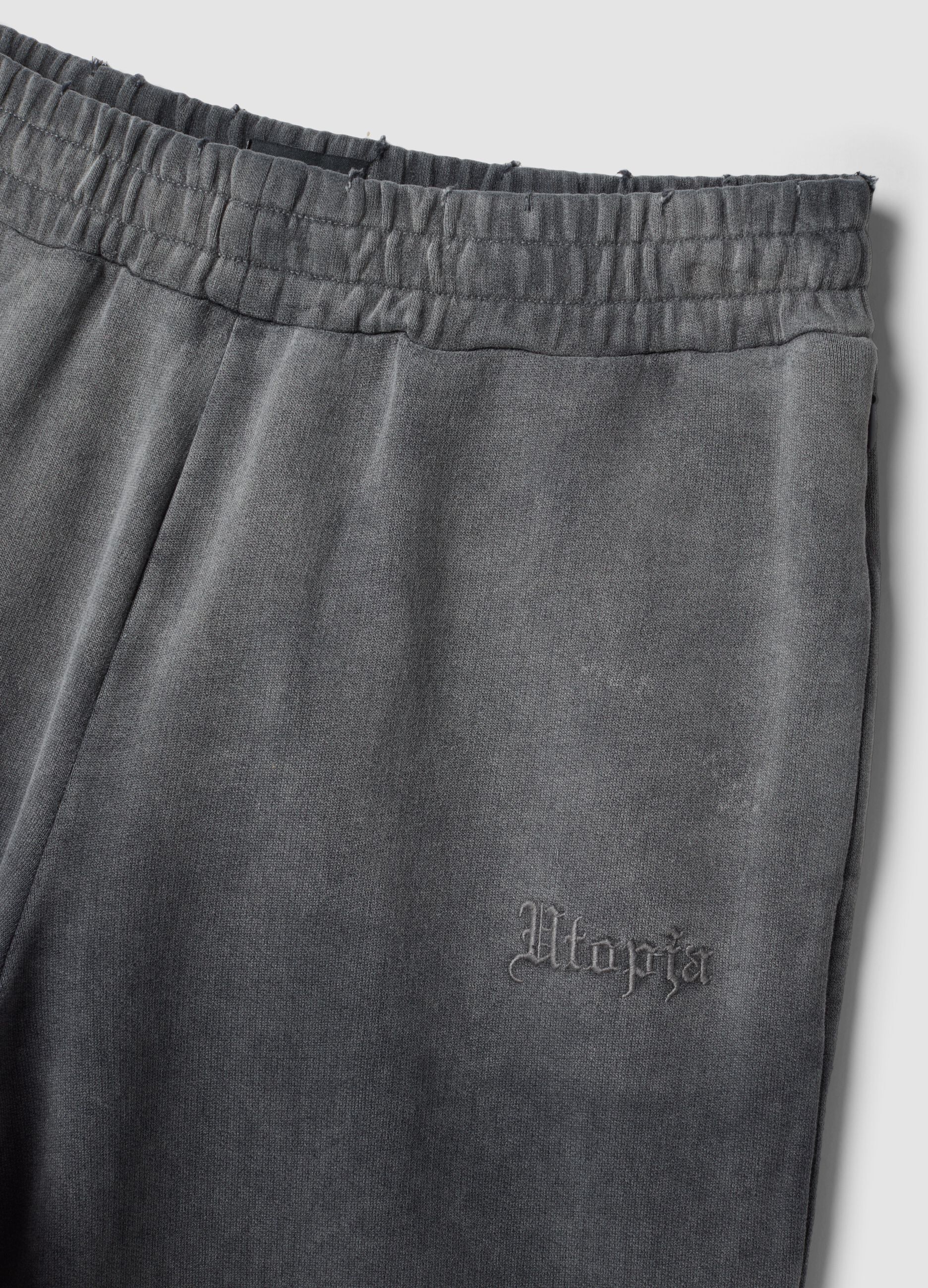 Sun-Faded Grey Sweatpants