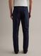 Blue Stretch Cotton Regular Fit Trousers_2
