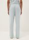 Multicolour pure viscose pyjama trousers with geometric pattern, regular fit_2