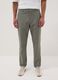Green regular-fit chino trousers_1