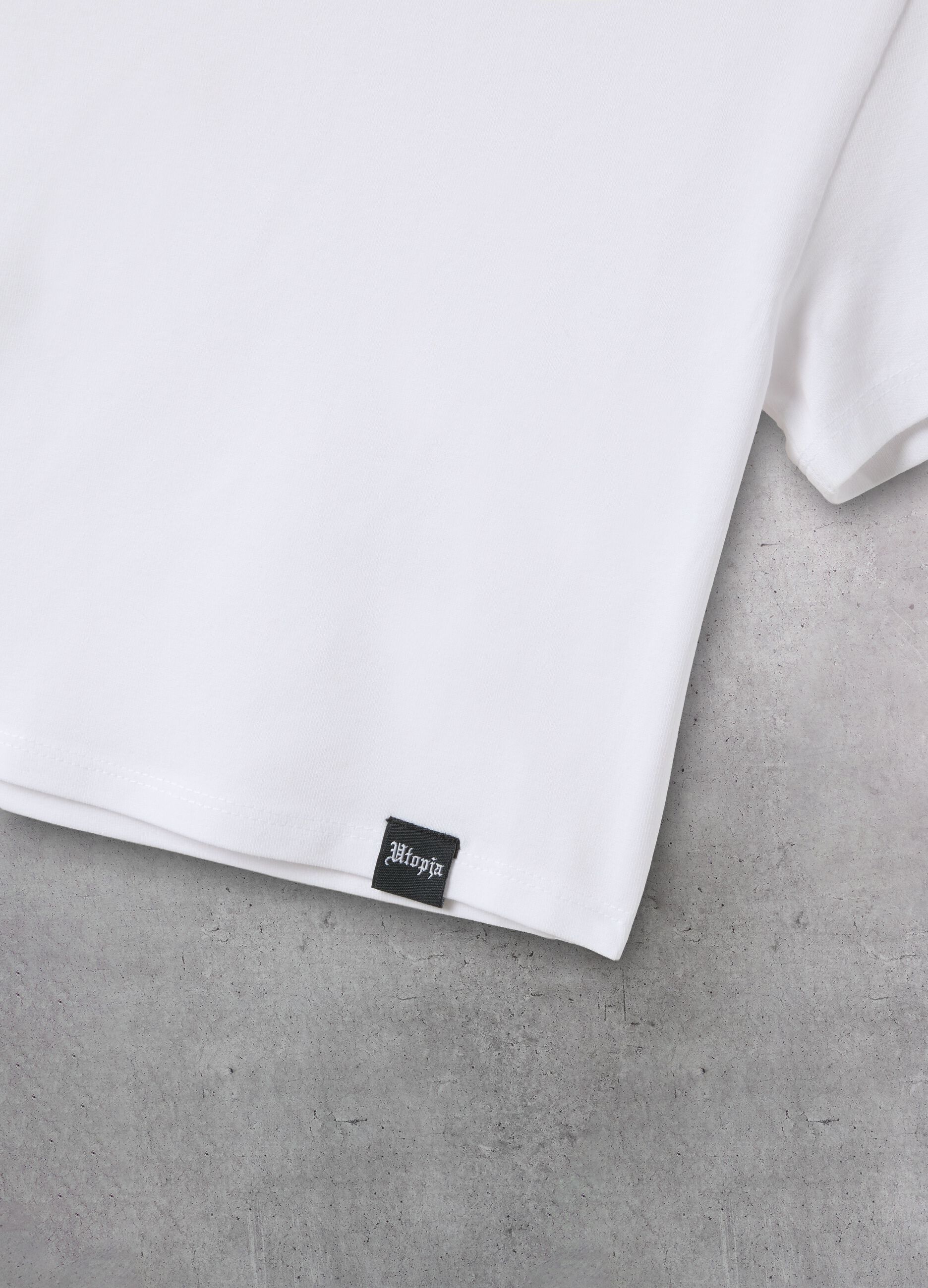 White Crop T-shirt