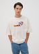 White pure cotton T-shirt with Dragon Ball Z print_0