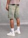 Washed Light Blue & Tea Denim Shorts_2