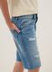 Blue regular-fit denim shorts for boys_2