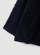 Blue regular-fit wool and viscose blend coat_3