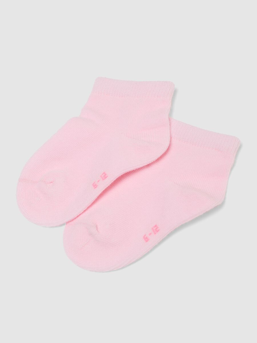Newborn Girls' Multicolour Cotton Blend Short Socks Multipack_1