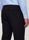 Black slim-fit stretch viscose-twill chino trousers_3