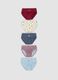 Pack of five multicolour organic cotton briefs for baby boys_0