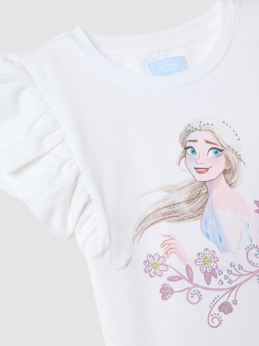 Multicolour stretch cotton girls&rsquo; set featuring Frozen_2
