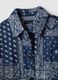Multicolour padded jacket in pure cotton regular fit with pattern_6