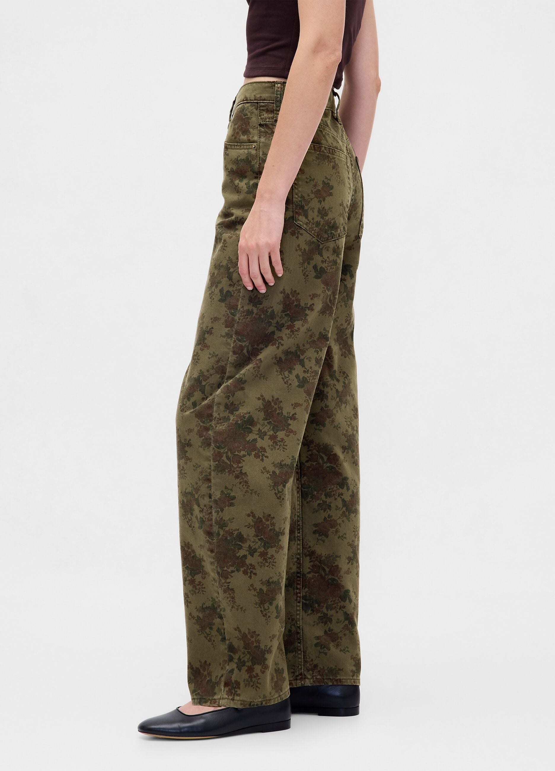 Green Cotton Trousers