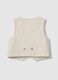 Striped multicolour pure cotton lined waistcoat for boys regular fit_1