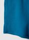 Children's regular fit blue short joggers in pure cotton_3