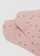 Three-pack of multicolour short polka-dot socks in stretch organic cotton_1