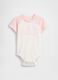 Pure Cotton Bodysuit with Logo_0