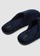 Padded blue slippers for home_2