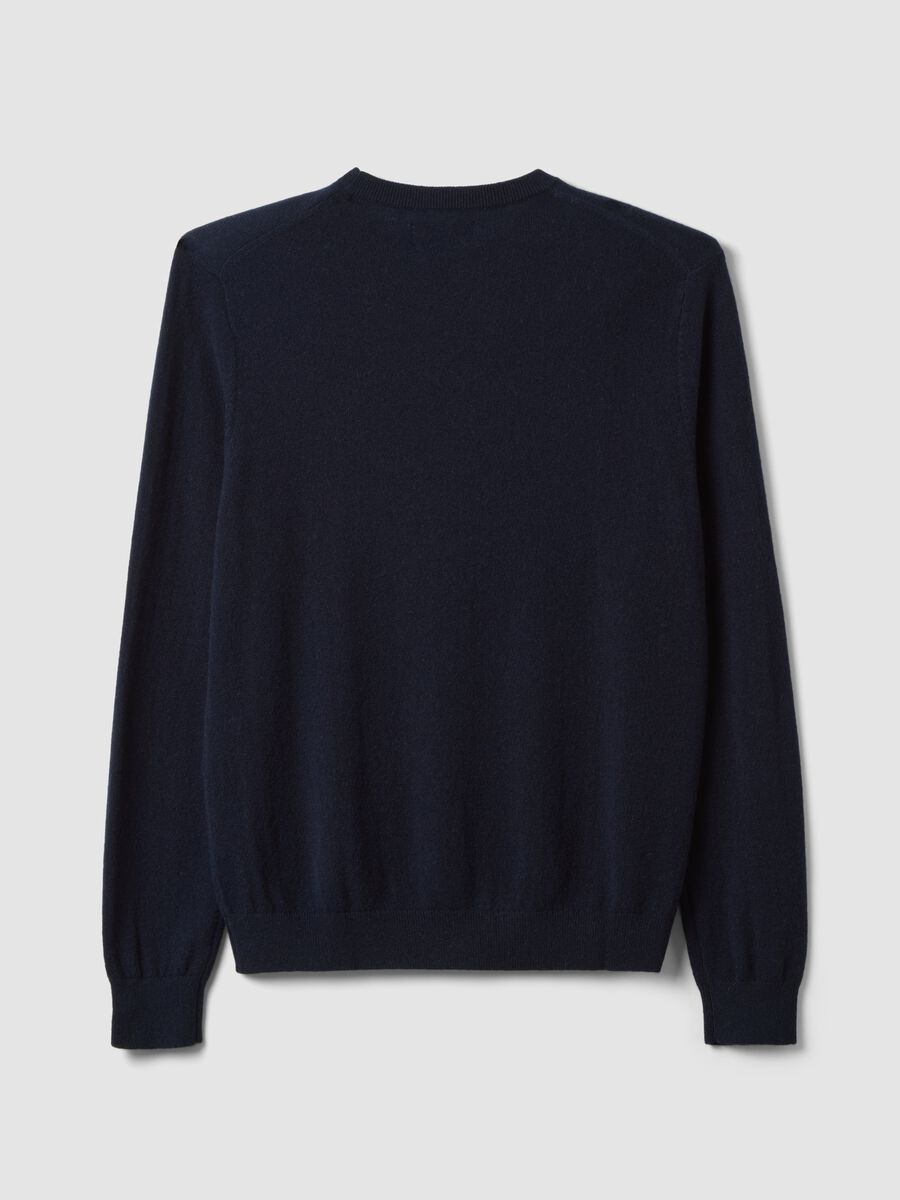 Blue pure cashmere regular-fit jumper_5