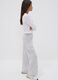 Girls&rsquo; grey cotton cargo culotte trousers_2